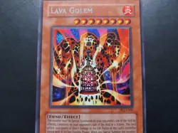 Yugioh - Lava Golem PGD-107 Secret Rare Reverse Foil Bleed - Image 4