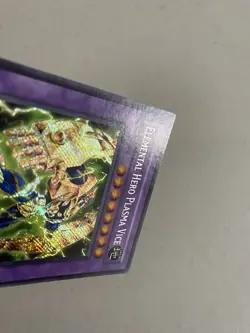 YUGIOH Elemental Hero Plasma Vice GLAS-EN037 Secret Rare Near-Mint NM - Image 3
