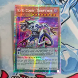 Yugioh Asian English D/D Count Surveyor CR09-AE009 PSE Original - Image 1