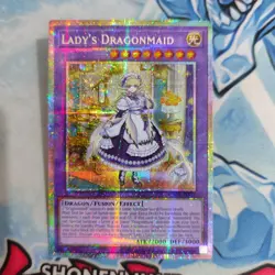 Yugioh Asian English Lady Dragonmaid CR09-AES31 PSE Topper Original - Image 1