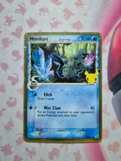 Pokemon Mimikyu SWSH136 Celebrations Promo Card Standard Size, Near Mint - Image 1