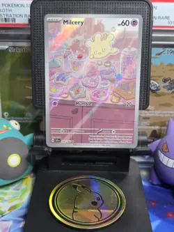 Milcery 152/142 Stellar Crown Illustration Rare Pokemon Card - Near Mint - Image 1
