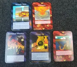 INWO Illuminati 9/11 False Flag 5 Card Set - Terrorist Nuke, Pentagon, Mossad - Image 2