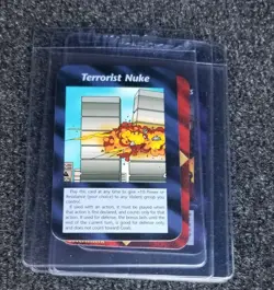 INWO Illuminati 9/11 False Flag 5 Card Set - Terrorist Nuke, Pentagon, Mossad - Image 5