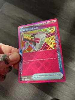 Pokemon Dangerous Laser Ace Spec Ultra Rare Full Art Holo Pokemon Card 058/064 - Image 3