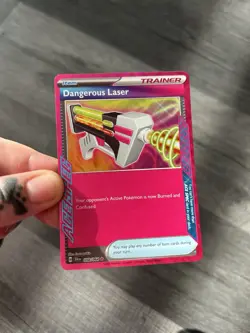 Pokemon Dangerous Laser Ace Spec Ultra Rare Full Art Holo Pokemon Card 058/064 - Image 4