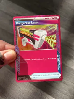 Pokemon Dangerous Laser Ace Spec Ultra Rare Full Art Holo Pokemon Card 058/064 - Image 5