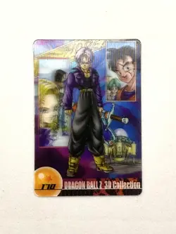 Trunks 170 - Dragon Ball Morinaga 3D Collection Card Japanese - Image 1
