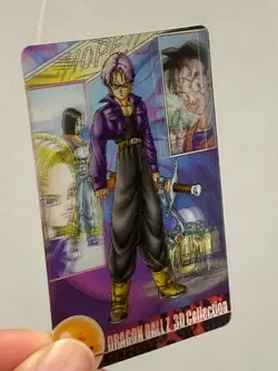Trunks 170 - Dragon Ball Morinaga 3D Collection Card Japanese - Image 2