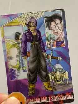 Trunks 170 - Dragon Ball Morinaga 3D Collection Card Japanese - Image 3