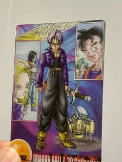 Trunks 170 - Dragon Ball Morinaga 3D Collection Card Japanese - Image 5