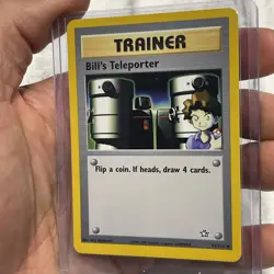 BILL'S TELEPORTER - 91/111 - Neo Genesis - Pokemon Card - NM Nintendo Vintage - Image 2