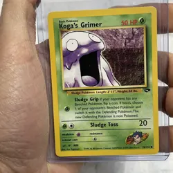 Koga's Grimer 78/132 - Gym Challenge - VINTAGE WOTC POKEMON CARD - NM Nintendo - Image 1