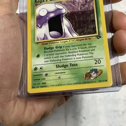 Koga's Grimer 78/132 - Gym Challenge - VINTAGE WOTC POKEMON CARD - NM Nintendo - Image 2