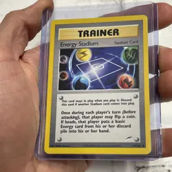 Energy Stadium 99/105 - Neo Destiny - Non-Holo Pokemon Card NM Vintage Uncommon - Image 2