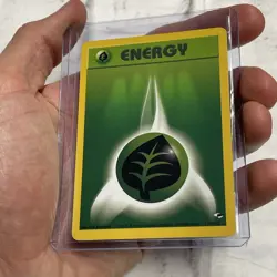 Pokemon Grass Energy (129/132) Gym Challenge NM Vintage Nintendo Card WOTC TCG - Image 2
