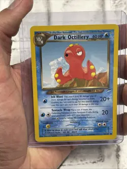 Pokemon DARK OCTILLERY 62/105 Neo Destiny Common Pokemon Card Vintage Vtg WOTC - Image 1