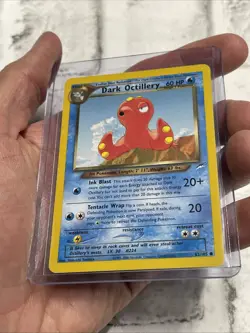 Pokemon DARK OCTILLERY 62/105 Neo Destiny Common Pokemon Card Vintage Vtg WOTC - Image 2