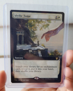 MTG - Idyllic Tutor- Theros Beyond Death- #301- Extended Art - Image 2