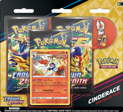 Pokemon CROWN ZENITH Pin Collection CINDERANCE (ENGLISH) - Image 1