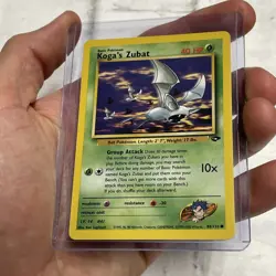 Koga's Zubat 2000 Pokemon Gym Challenge Unlimited Common #83/132 NM/MT Vintage - Image 2