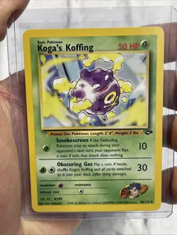 Koga's Koffing 48/132 Gym Challenge-Unlimited Edition Pokemon NM/MT Uncommon TCG - Image 1