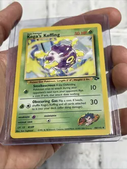 Koga's Koffing 48/132 Gym Challenge-Unlimited Edition Pokemon NM/MT Uncommon TCG - Image 2