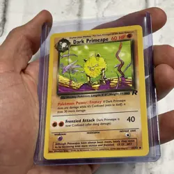 Pokemon TCG - Dark Primeape 43/82 Team Rocket Regular Unlimited NM Uncommon WOTC - Image 2