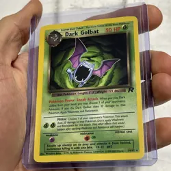 Pokemon Dark Golbat 24/82 Non-Holo Vintage Team Rocket NM Nintendo TCG Rare WOTC - Image 2