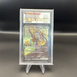 Pokemon TCG Bloodmoon Ursaluna EX Twilight Masquerade 216/167 ACE 10 - Image 1