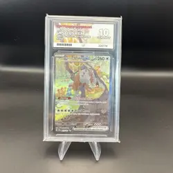 Pokemon TCG Bloodmoon Ursaluna EX Twilight Masquerade 216/167 ACE 10 - Image 2