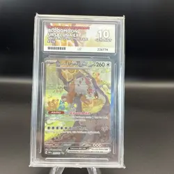 Pokemon TCG Bloodmoon Ursaluna EX Twilight Masquerade 216/167 ACE 10 - Image 4