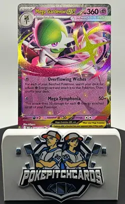 Mega Gardevoir ex 060/132 Me01: Mega Evolution Holo Free Shipping Pokemon NM - Image 2