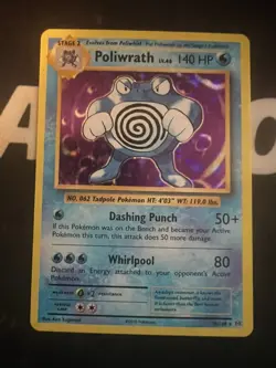 Pokemon TCG - Poliwrath 25 - Evolutions Holo - NM/MINT PACK FRESH - Image 1