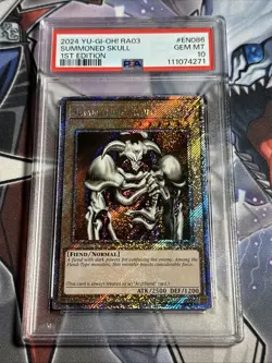2024 YU-GI-OH! RA03-QUARTER CENTURY BONANZA 1ST ED #EN086 SUMMONED SKULL PSA 10 - Image 1