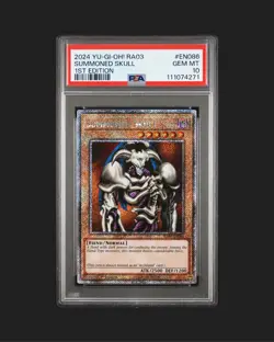 2024 YU-GI-OH! RA03-QUARTER CENTURY BONANZA 1ST ED #EN086 SUMMONED SKULL PSA 10 - Image 3