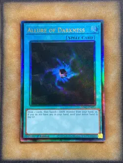 Yugioh Allure of Darkness RA03-EN055 Prismatic Ultimate Rare 1st Ed NM - Image 1