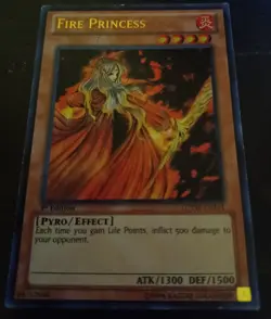 Fire Princess LCYW-EN161 Yu-Gi-Oh Legendary Collection 3: Yugi's World-1st... - Image 1