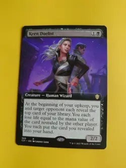 Keen Duelist. C21 rare human wizard MTG Card. - Image 1