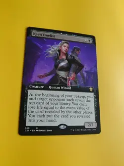 Keen Duelist. C21 rare human wizard MTG Card. - Image 5