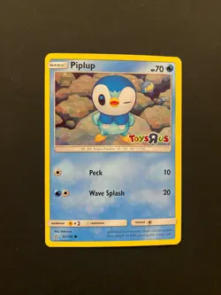 Pokemon Piplup Holo Foil Exclusive Toys R Us Promo Card 32/156 NM/LP - Image 1