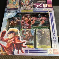 One Piece Card Game Illustration Box Vol 3/4 With Promos! - Image 2