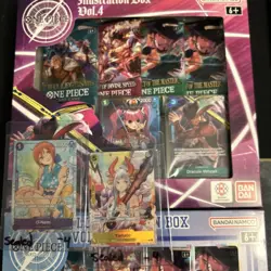 One Piece Card Game Illustration Box Vol 3/4 With Promos! - Image 4
