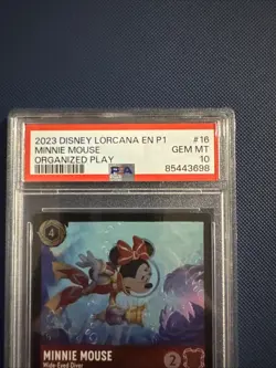 Minnie Mouse - Wide-Eyed Diver 16 Disney Lorcana Promo Cards Cold Foil - Image 2