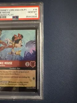 Minnie Mouse - Wide-Eyed Diver 16 Disney Lorcana Promo Cards Cold Foil - Image 3