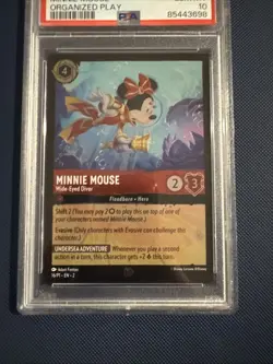 Minnie Mouse - Wide-Eyed Diver 16 Disney Lorcana Promo Cards Cold Foil - Image 4