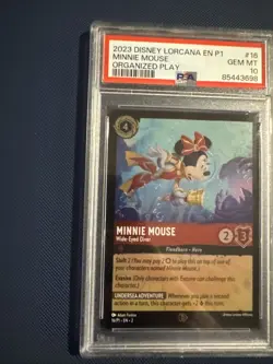 Minnie Mouse - Wide-Eyed Diver 16 Disney Lorcana Promo Cards Cold Foil - Image 5