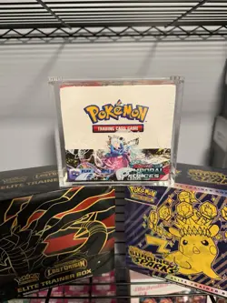 Pokemon Magnetic Booster Box Acrylic Case! Pokemon Card Protective Display! - Image 4