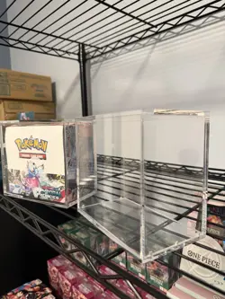 Pokemon Magnetic Booster Box Acrylic Case! Pokemon Card Protective Display! - Image 5