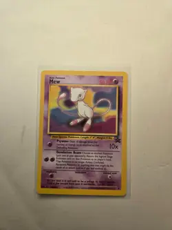 Pokemon Card - Mew #8 WoTC Black Star Promo - Image 1